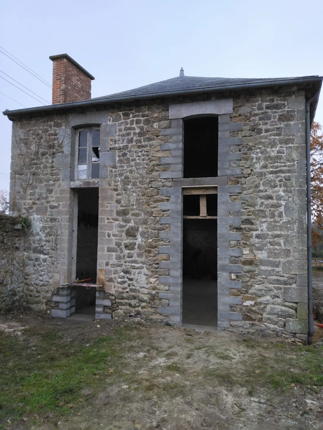 Rénovation façade Becherel