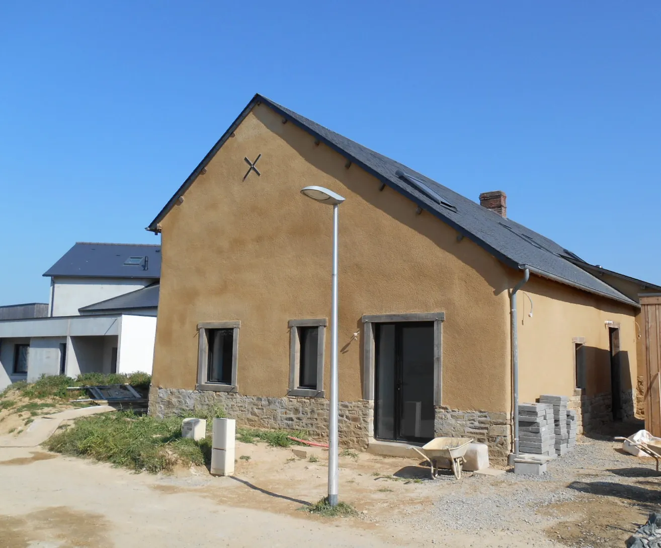 Rénovation façade Combourg