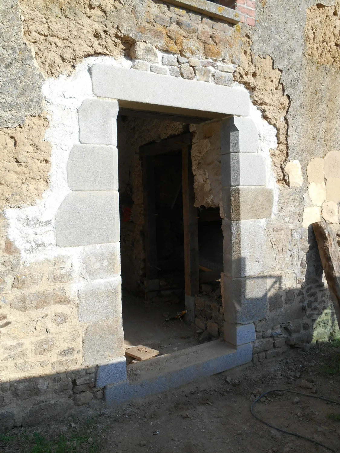 Rénovation maison ancienne Hédé-Bazouges